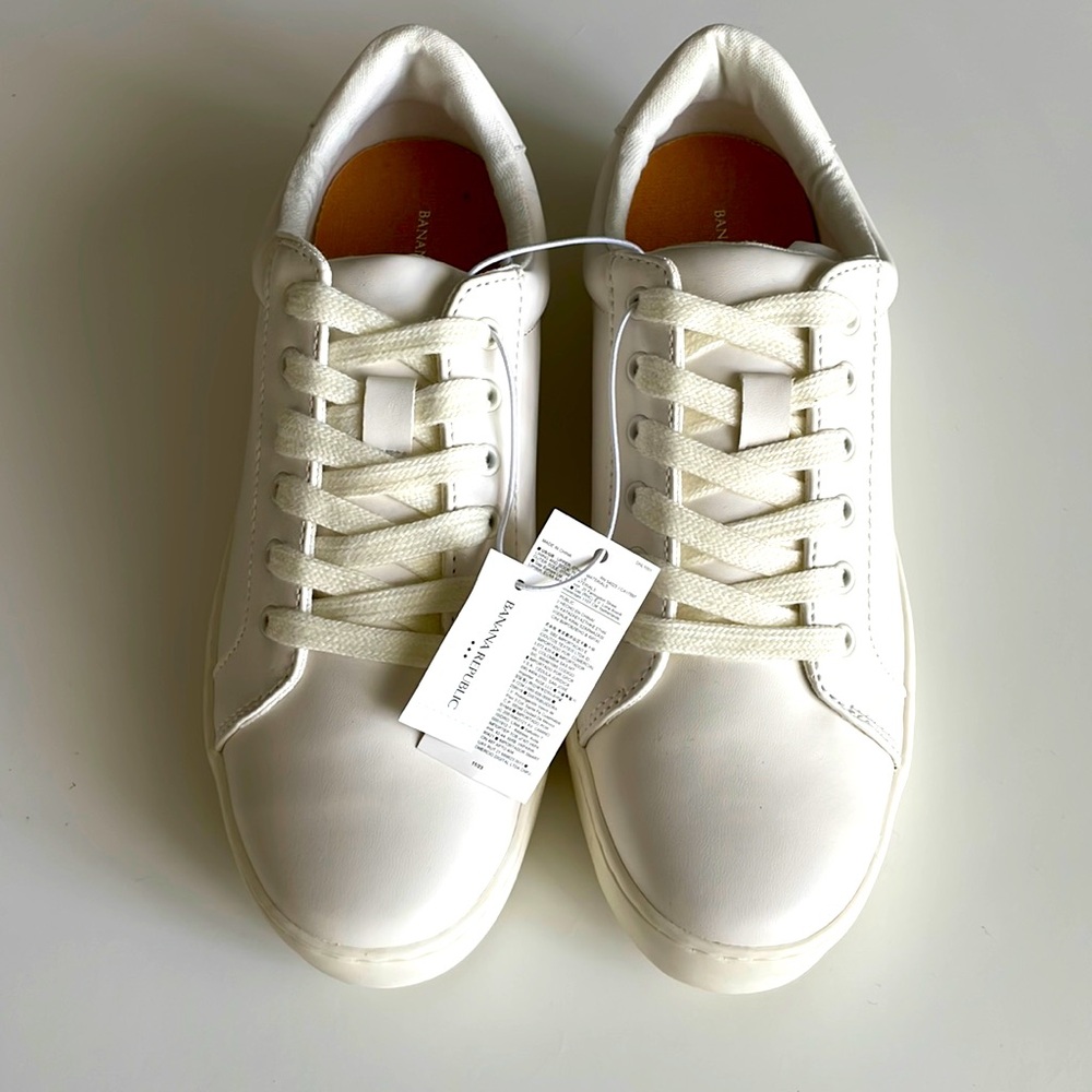 Banana Republic White Sneakers